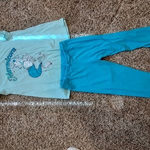 Teal pajama set